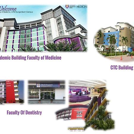 Dsara Big Cinema Netflix Projector Next Sb Hospital Apartment Sungai Buloh Exterior photo