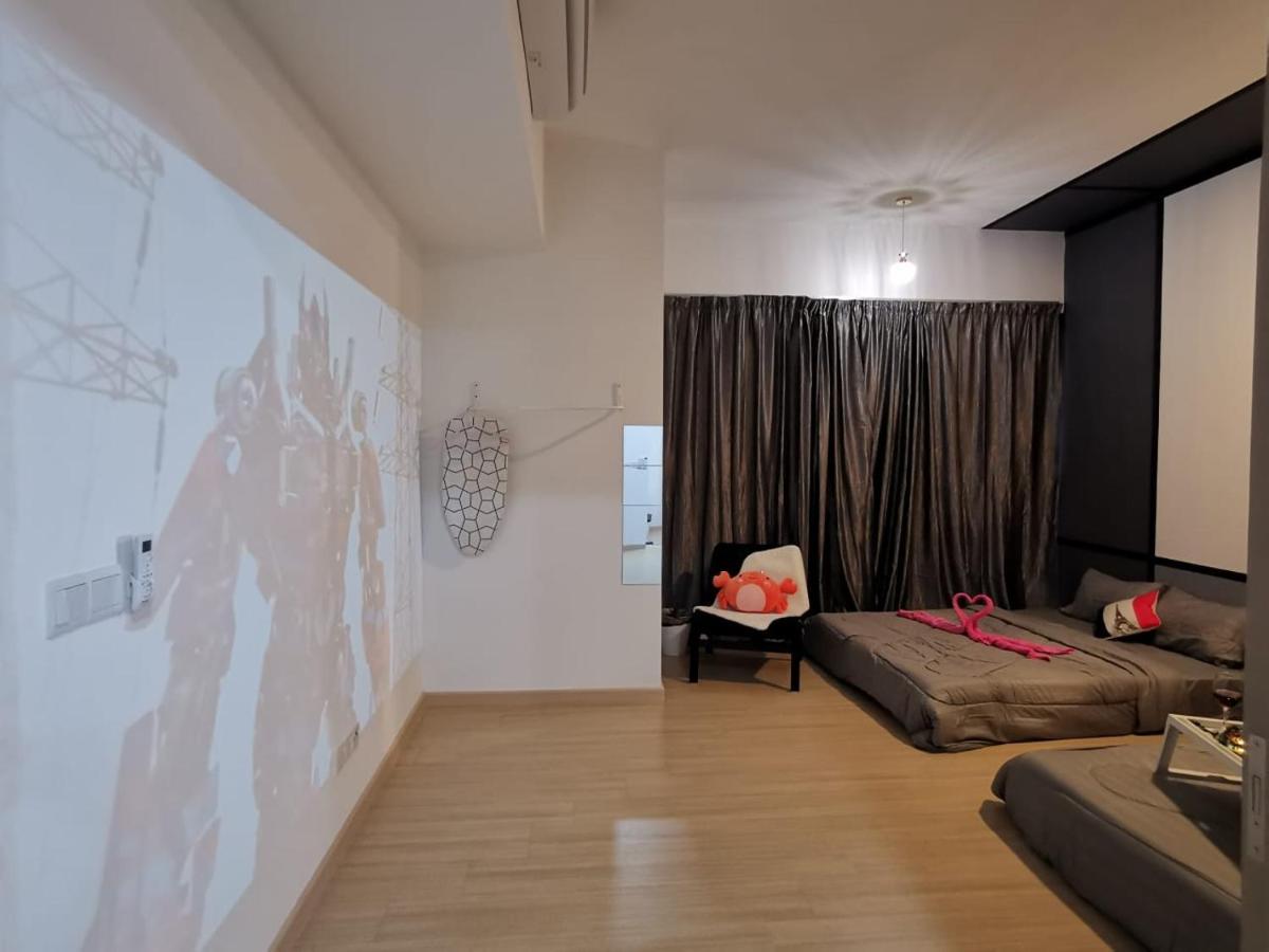 Dsara Big Cinema Netflix Projector Next Sb Hospital Apartment Sungai Buloh Exterior photo